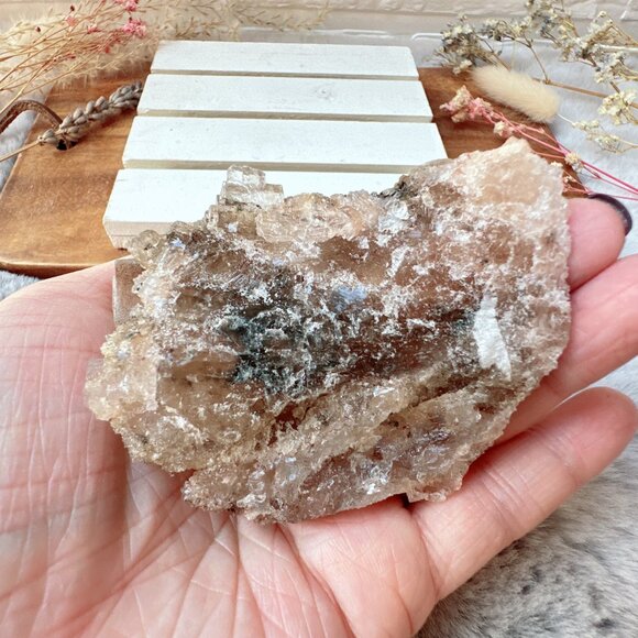 Gorgeous Halite Salt Crystal Cluster from Morroco - Picture 3 of 10